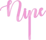 Cake Topper Nine ΡΟΖ ΚΑΘΡΕΠΤΗΣ
