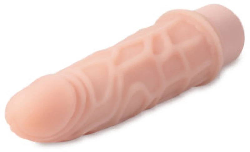 DR SKIN Dr Robert silicone vibrating dildo Beige 19 x 4.4 cm