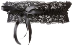 Cottelli Collection Lace Garter Black