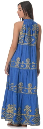 Φόρεμα Naxos Royal-Blue