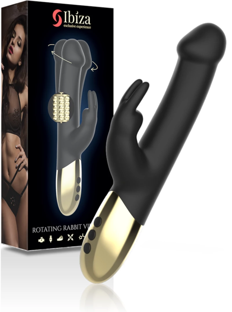 IBIZA - ROTATING RABBIT VIBRATOR
