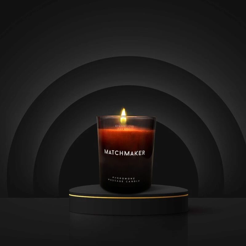 EYE OF LOVE - MATCHMAKER BLACK DIAMOND MASSAGE CANDLE ATTRACT HER 150ML