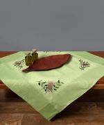 Τραπεζομάντηλο N3 (160cm x 250cm) πράσινο Silk Fashion