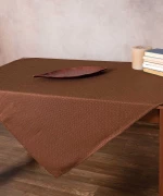 Τραπεζομάντηλο NELLY (150cm x 270cm) καφέ Silk Fashion