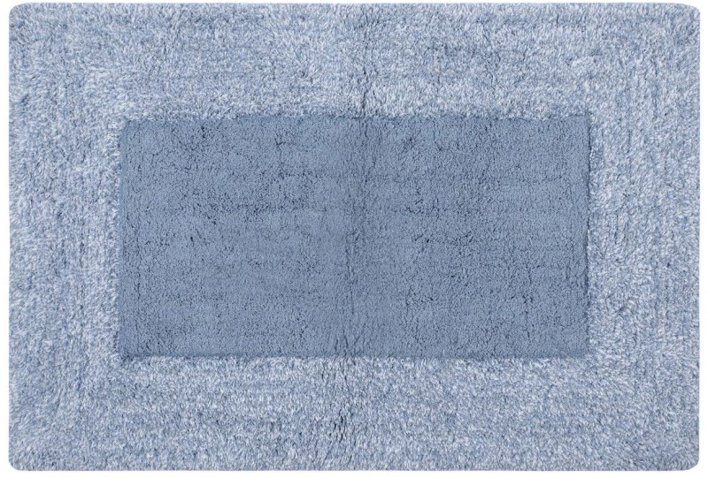 Πατάκι geometrical (70cm x 160cm) blue Silk Fashion