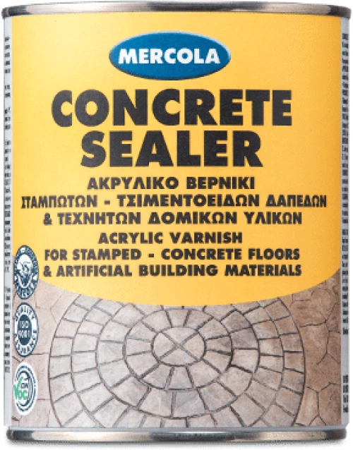 Mercola Concrete Sealer βερνίκι για σταμπωτά δάπεδα 5lt