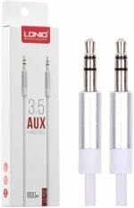 LDNIO LS-Y02 Audio Cable Jack 3.5mm Male to Male 1m White