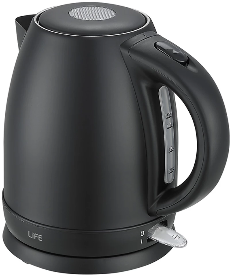 LIFE PEARL Bραστήρας 1.7L, 2200W, σε μαύρο χρώμα
