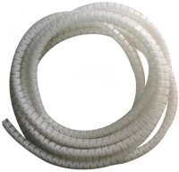 FTT18-001 ΣΠΙΡΑΛ ΚΑΛΩΔΙΩΝ ΛΕΥΚΟ 8mm / 5 ΜΕΤΡΑ