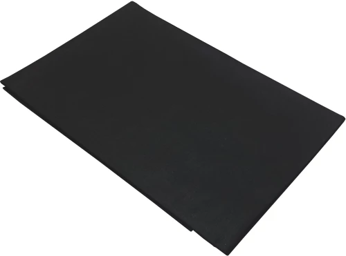 Σεντόνι ΚΟΜΒΟΣ Μαύρο μονόχρωμο Διπλό με λάστιχο 150x200 20