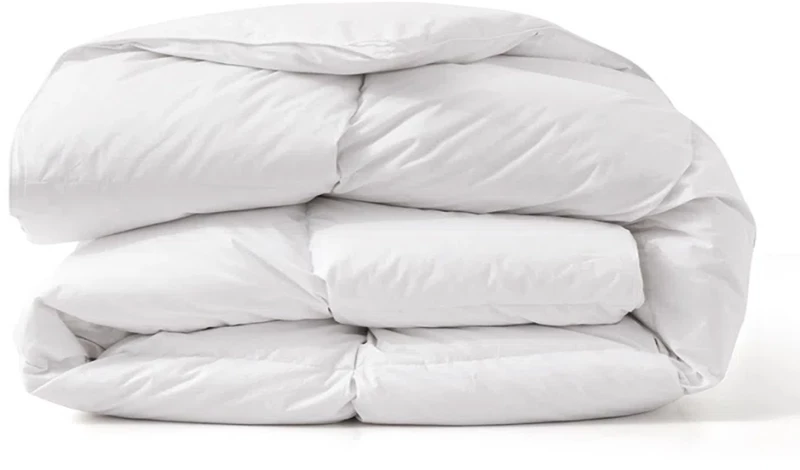 LINO ΠΑΠΛΩΜΑ DESSAN WHITE 220X240/80% ΠΟΥΠΟΥΛΟ-20%ΦΤΕΡΟ