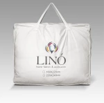 LINO ΠΑΠΛΩΜΑ DESSAN WHITE 220X240/80% ΠΟΥΠΟΥΛΟ-20%ΦΤΕΡΟ