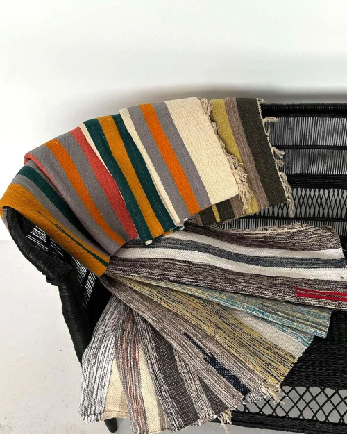 Folklore Βαμβακερό Χαλί Κουρελού Shuffle Mix Χρωμάτων σε 2 Διαστάσεις 50x80cm Multi