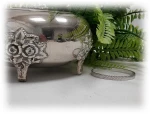 Βραχιόλι Μεταλλικό Copper, 21cm,, Ασημί, 2012-151A | Karma Fashion