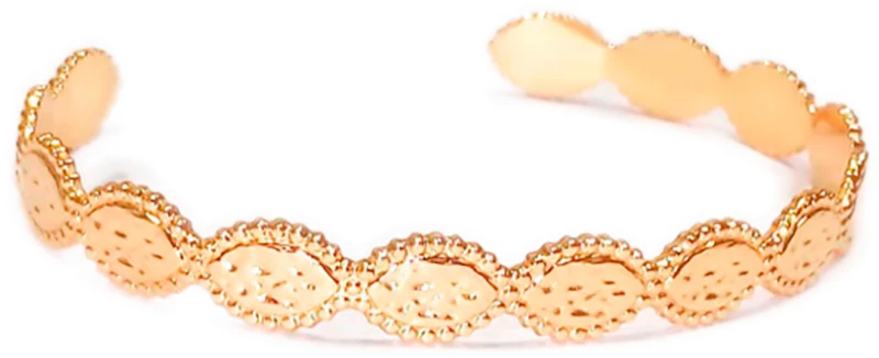 Βραχιόλι Ατσάλι 304, 21cm, Χρυσαφί - 2012-024X | Karma Fashion