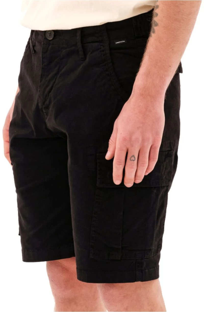 EMERSON Ανδρική cargo βερμούδα 231.EM47.295   Black