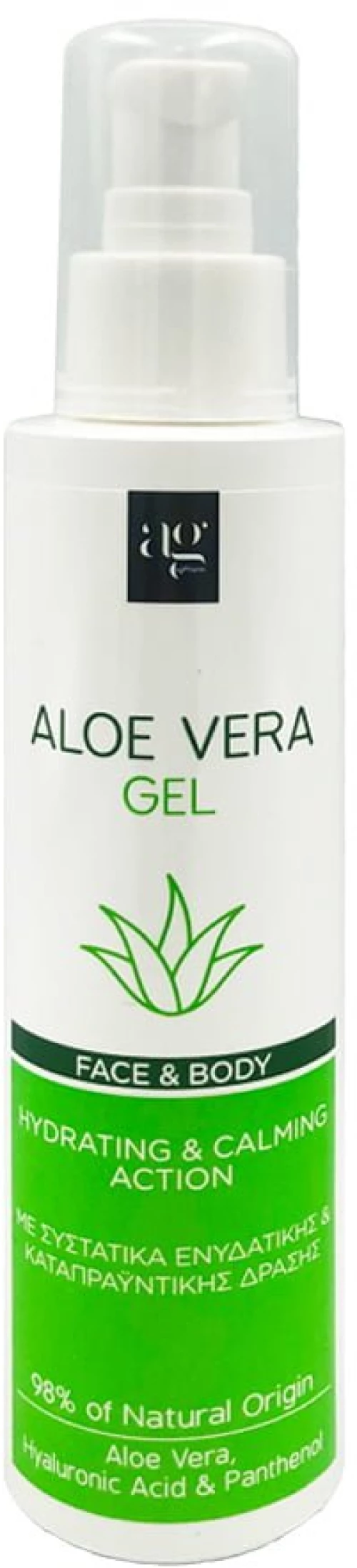 Ag Pharm Ενυδατικό Gel Προσώπου και Σώματος με Aloe Vera 150ml
