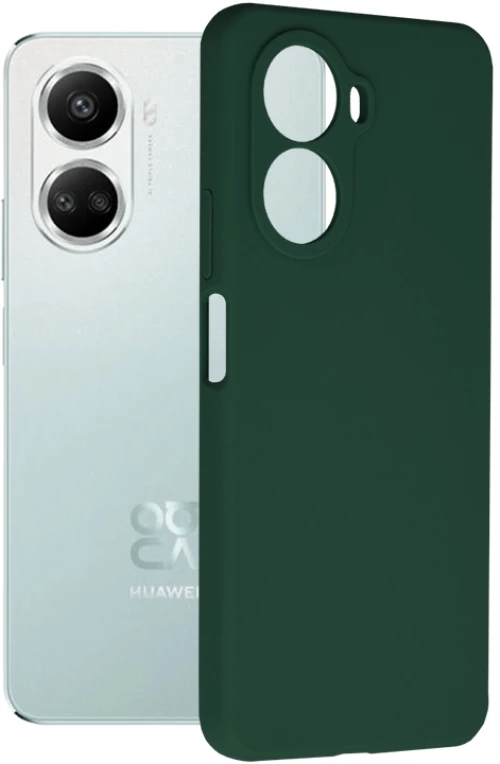 Techsuit - Soft Edge Silicone - Huawei nova 10 SE - Dark Green