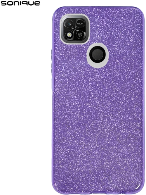 Θήκη Σιλικόνης Sonique Shiny Xiaomi Redmi 10A Μωβ - Sonique - Μωβ - Redmi 10A