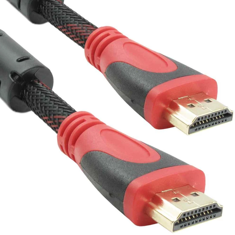 Καλώδιο, DeTech, HDMI - HDMI M / M, 25m, πλεγμένο, Με φερρίτη - 18312