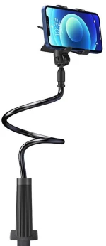 Ugreen - Desk Holder (80906) - Clamp Grip, Ajustable Arm (120cm) for Phone with max 6.5\ - Black"
