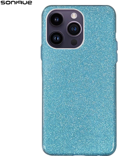 Θήκη Σιλικόνης Sonique Shiny Apple iPhone 14 Pro Max Γαλάζιο - Sonique - Γαλάζιο - iPhone 14 Pro Max