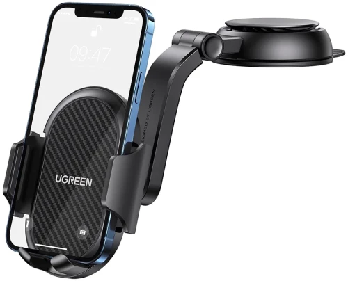 Ugreen - Car Holder (20473) - Waterfall-Shaped with Suction Cup for Dashboard  - Black