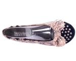Μπαλαρίνα Footzyfolds Bali Rivet μπεζ