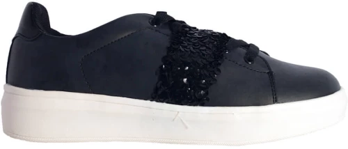 Γυναικεία sneakers μαύρα Creeks 4035250