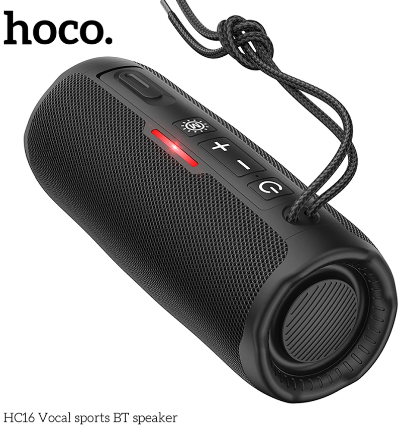 Hoco Boxa Portabila Bluetooth 5.3, 20W - Hoco Vocal (HC16) - Black 6931474791450
