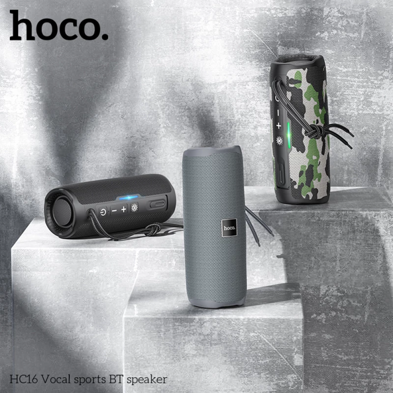 Hoco Boxa Portabila Bluetooth 5.3, 20W - Hoco Vocal (HC16) - Black 6931474791450