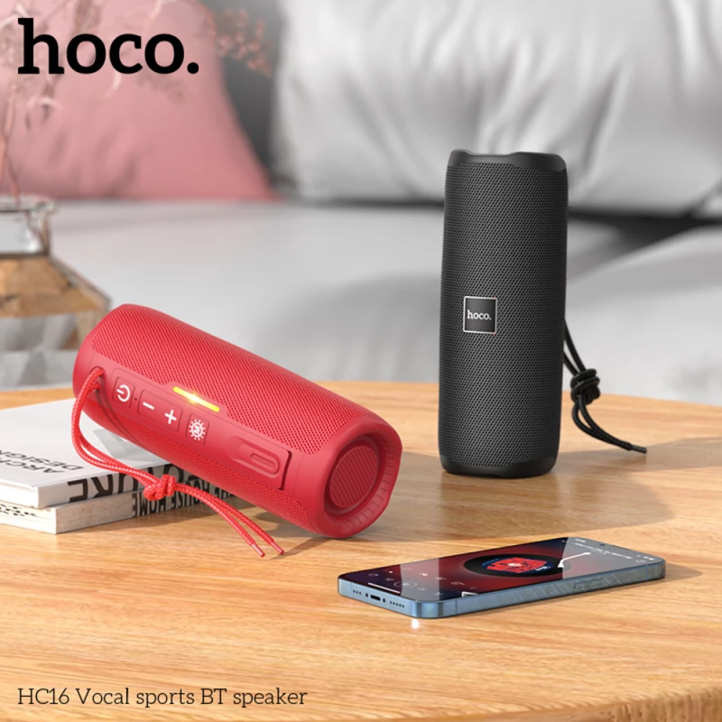 Hoco Boxa Portabila Bluetooth 5.3, 20W - Hoco Vocal (HC16) - Black 6931474791450
