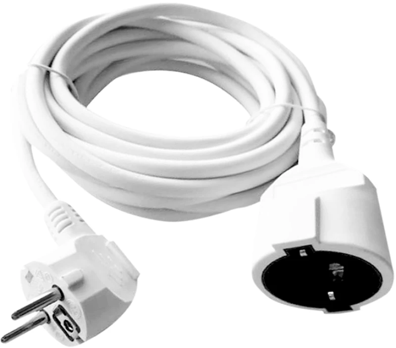 Bormann Bcr2205 Προεκταση Καλωδιου Σουκο 10m 3x1.5mm, Λευκη 054009