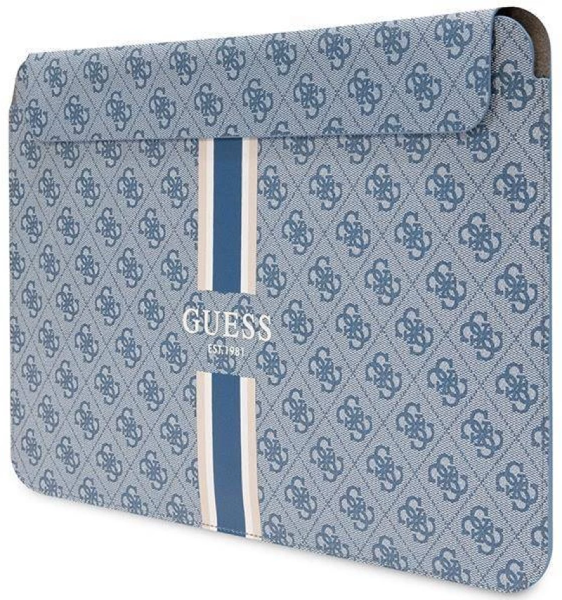 Bag LAPTOP 14" Guess Sleeve 4G Printed Stripes (GUCS14P4RPSB) blue