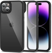 Case APPLE IPHONE 15 Tech-Protect Magmat transparent black