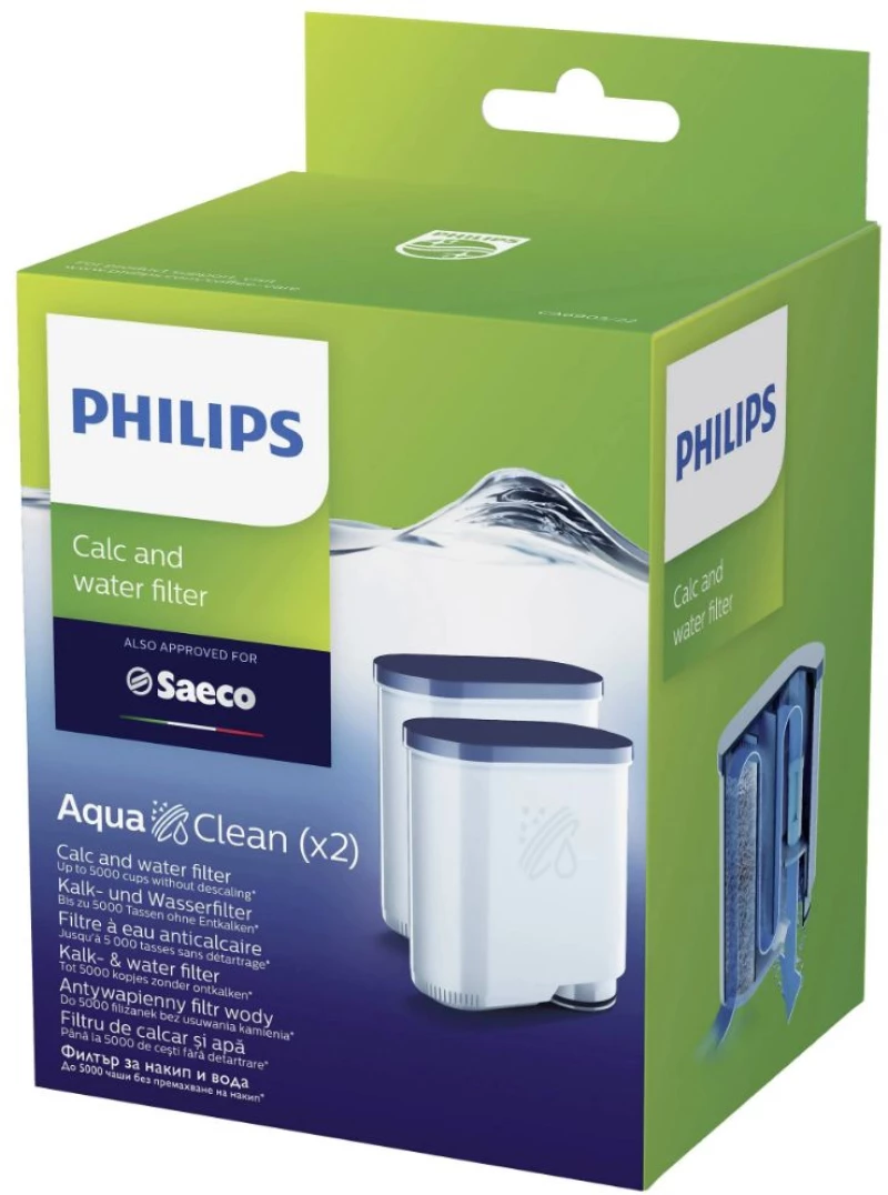Philips Φίλτρο Νερού Μηχανής Espresso 2τμχ (CA6903/22) (PHICA6903.22)