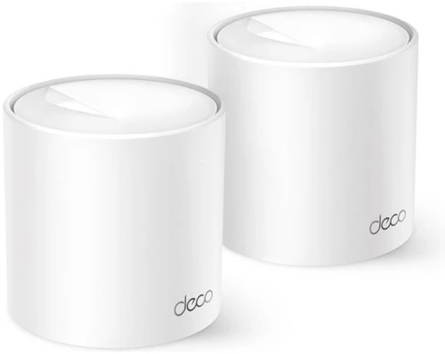 TP-LINK Deco X10 AX1500 Whole Home Mesh Wi-Fi 6 System Dual Band (2.4 & 5GHz) (DECO X10(2-PACK) (TPDECOX10-2PACK)