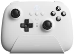 8Bitdo Ultimate with Charging Dock Ασύρματο Gamepad για Android / IOS  / PC  -  Λευκό