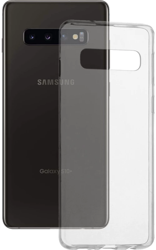 Techsuit - Clear Silicone (bulk) - Samsung Galaxy S10 Plus - Transparent