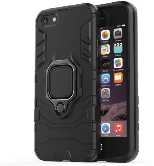 Techsuit - Silicone Shield - iPhone 6 / 6s - Black