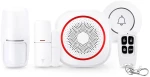 Smart alarm system No brand PST-H3, 5in1, Wi-Fi, Tuya Smart, White - 91011