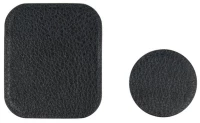 Techsuit - (2 pack) Metal Plate (MP02) - with PU Leather Cover - Black