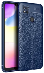 Προστατευτική Θήκη Σιλικόνης για Xiaomi Redmi 10A - Navy Blue OEM