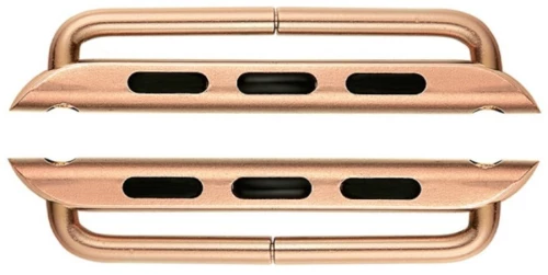 Μεταλλικό Πιάσιμο/ Connector για Apple Watch 38&40mm - Roz Gold OEM