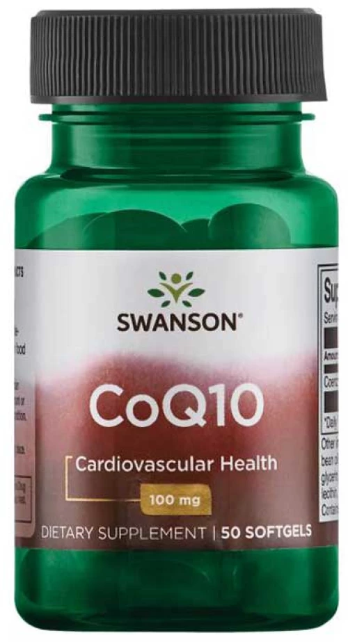 CoQ10, 100mg - 50 softgels - Swanson