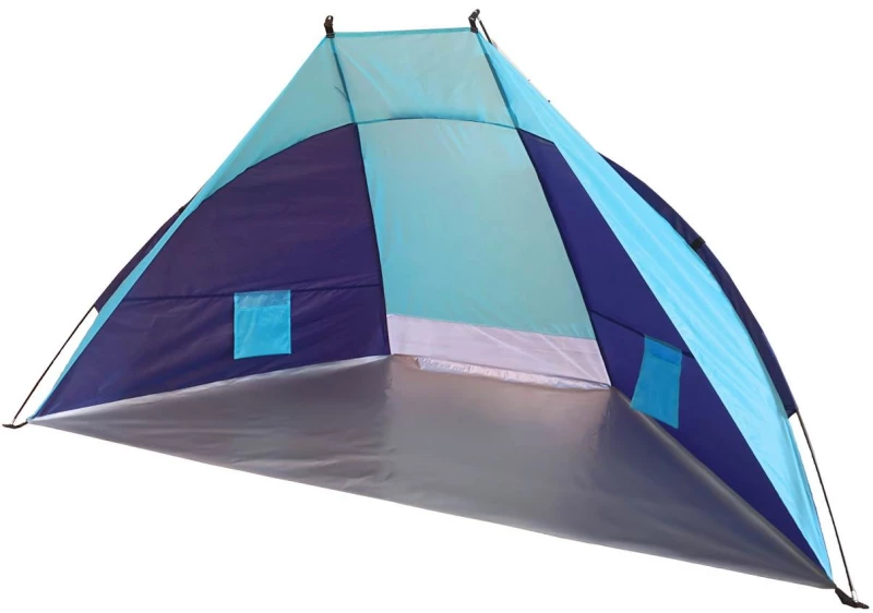 Σκίαστρο Σκηνή Παραλίας Μπλε Pop Up Beach Tent Blue 220x115x115cm