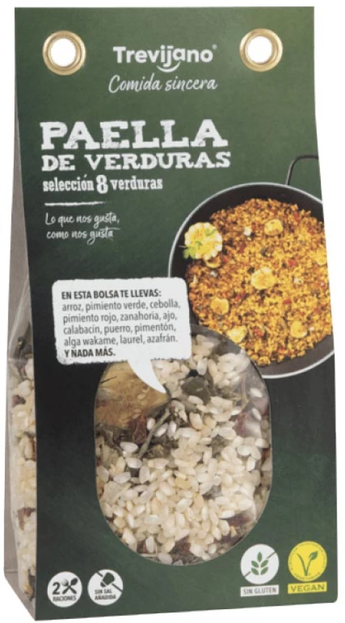 Παέγια Trevijano Paella 8 Vegetables Vegan Gluten Free 280g