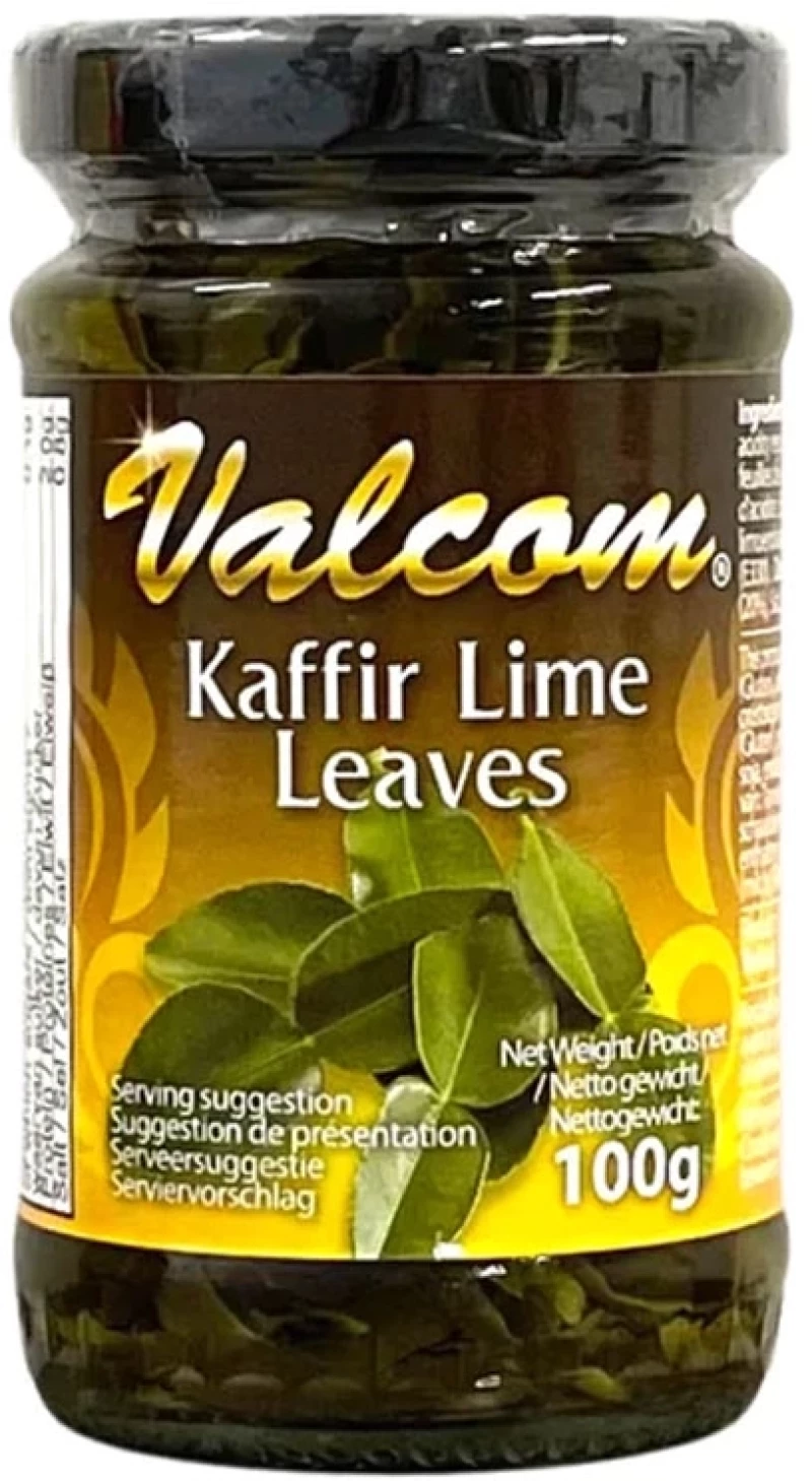 Ψιλοκομμένα Φύλλα Λάιμ Καφίρ Valcom Kaffir Lime Leaves 100g