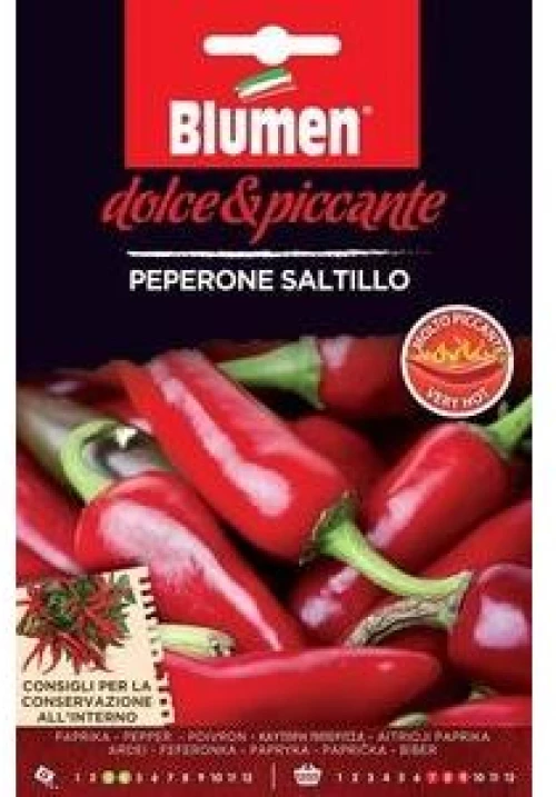 Πιπεριά Peperone Saltillo(Μέτρια Καυτερή)