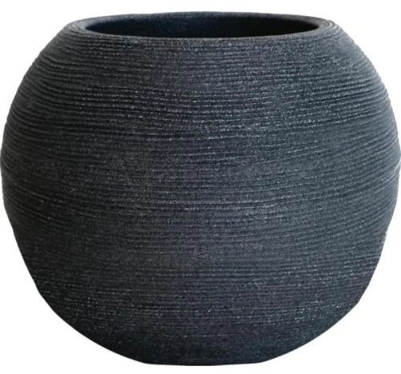 Γλάστρα CASPO RIGATA SFRI-Shabby Anthracite